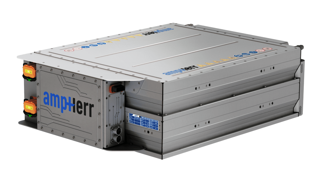 AMPHERR liquid-cooled high-voltage marine battery pack